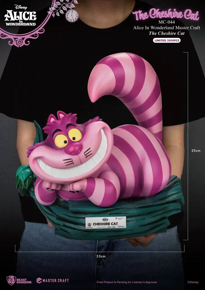 Alice In Wonderland Master Craft Statue The Cheshire Cat 36 cm product photo