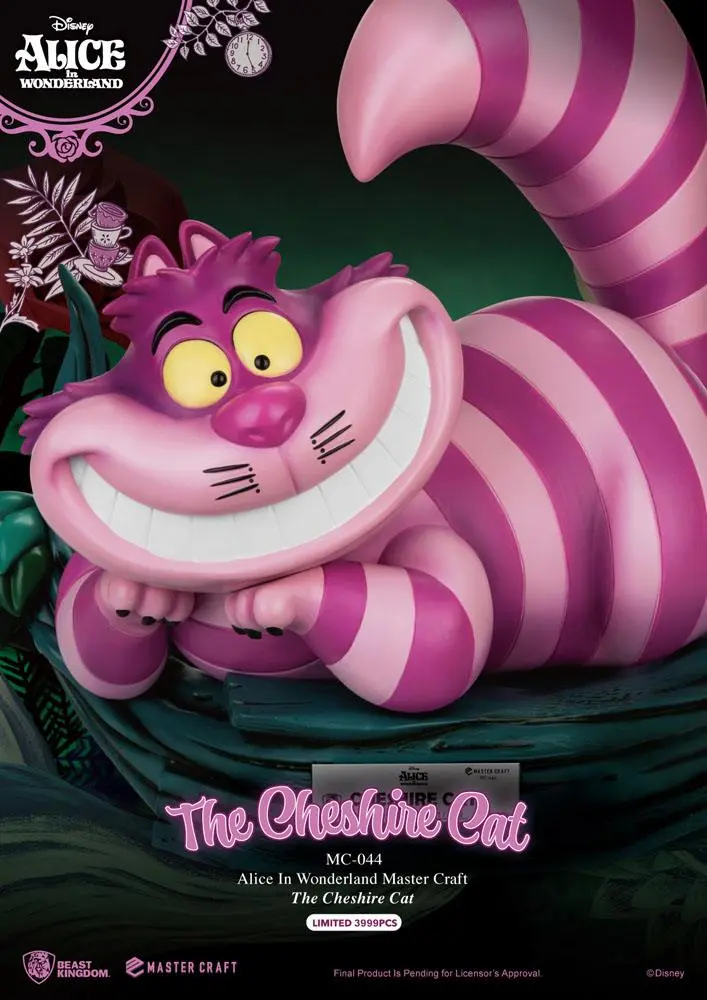 Alice In Wonderland Master Craft Statue The Cheshire Cat 36 cm product photo