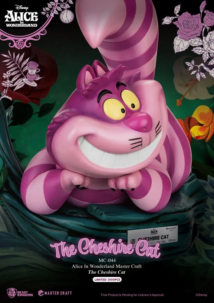 Alice In Wonderland Master Craft Statue The Cheshire Cat 36 cm product photo