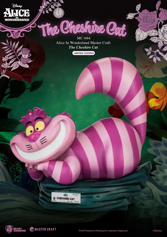 Alice In Wonderland Master Craft Statue The Cheshire Cat 36 cm product photo