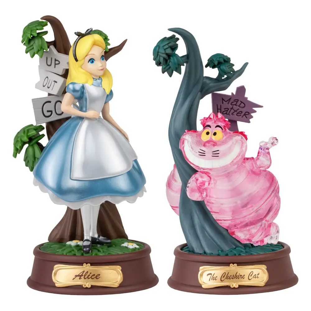 Alice in Wonderland Mini Diorama Stage Statues 2-pack Candy Color Special Edition 10 cm termékfotó