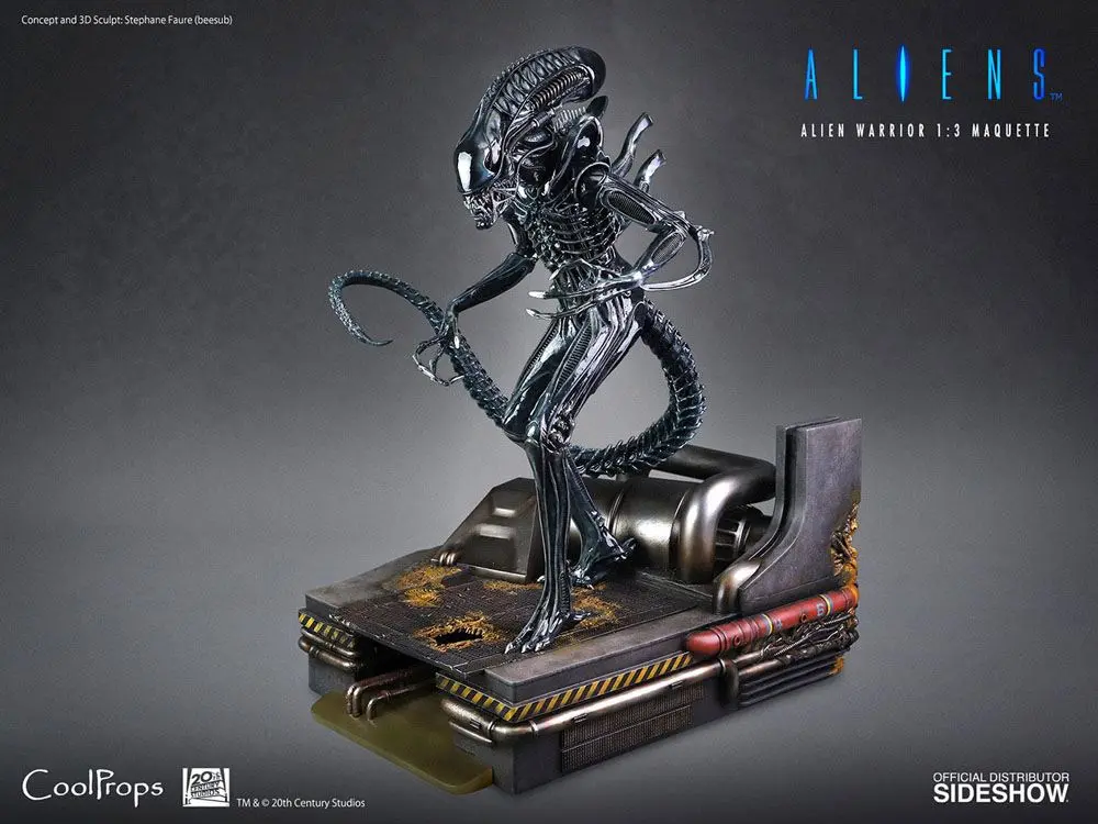 Alien Statue 1/3 Alien Warrior Deluxe 74 cm product photo
