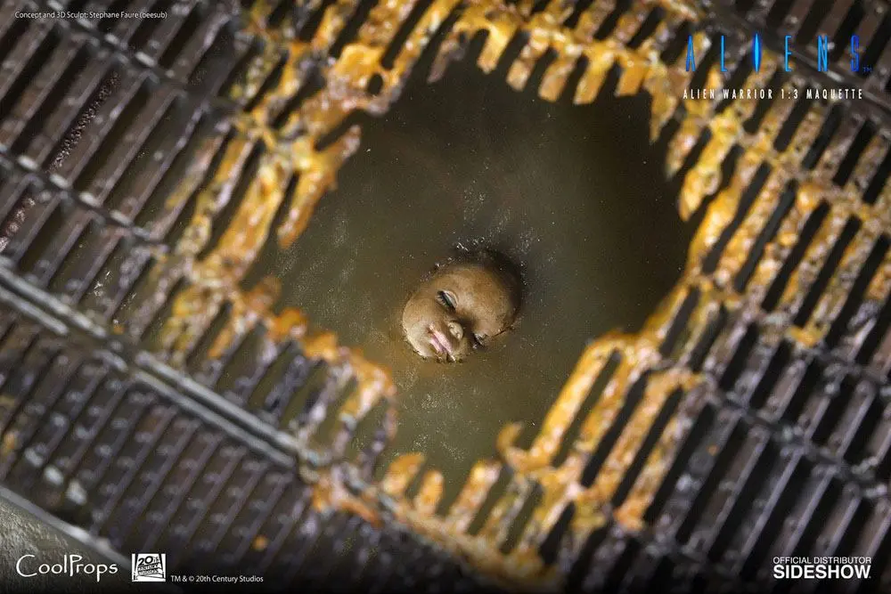 Alien Statue 1/3 Alien Warrior Deluxe 74 cm product photo