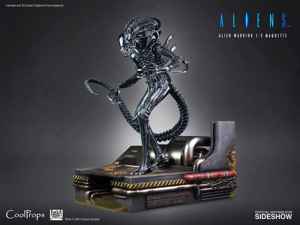Alien Statue 1/3 Alien Warrior Deluxe 74 cm product photo