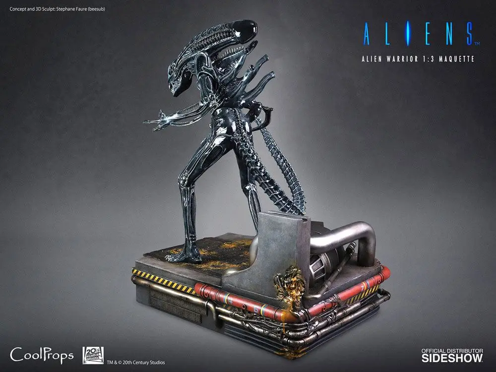 Alien Statue 1/3 Alien Warrior Deluxe 74 cm product photo