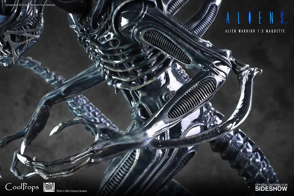 Alien Statue 1/3 Alien Warrior Deluxe 74 cm product photo