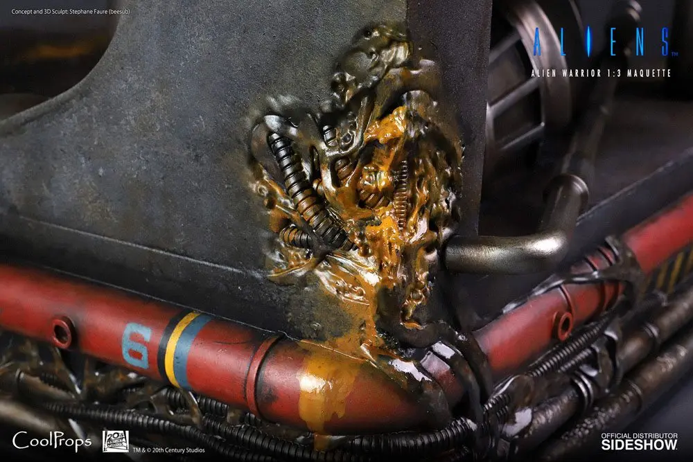 Alien Statue 1/3 Alien Warrior Deluxe 74 cm product photo