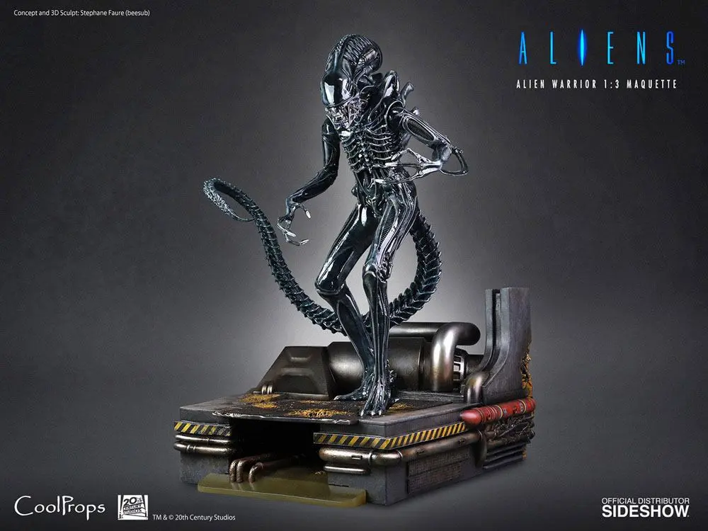 Alien Statue 1/3 Alien Warrior Deluxe 74 cm product photo