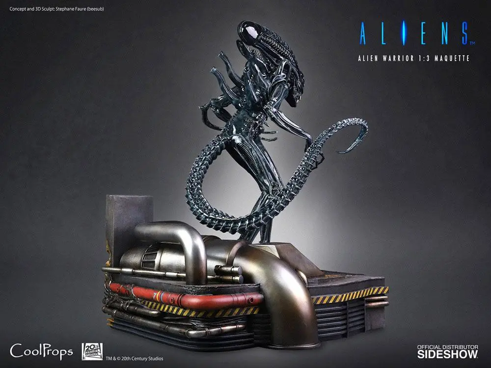 Alien Statue 1/3 Alien Warrior Deluxe 74 cm product photo
