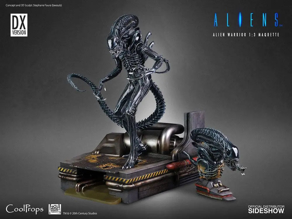 Alien Statue 1/3 Alien Warrior Deluxe 74 cm product photo