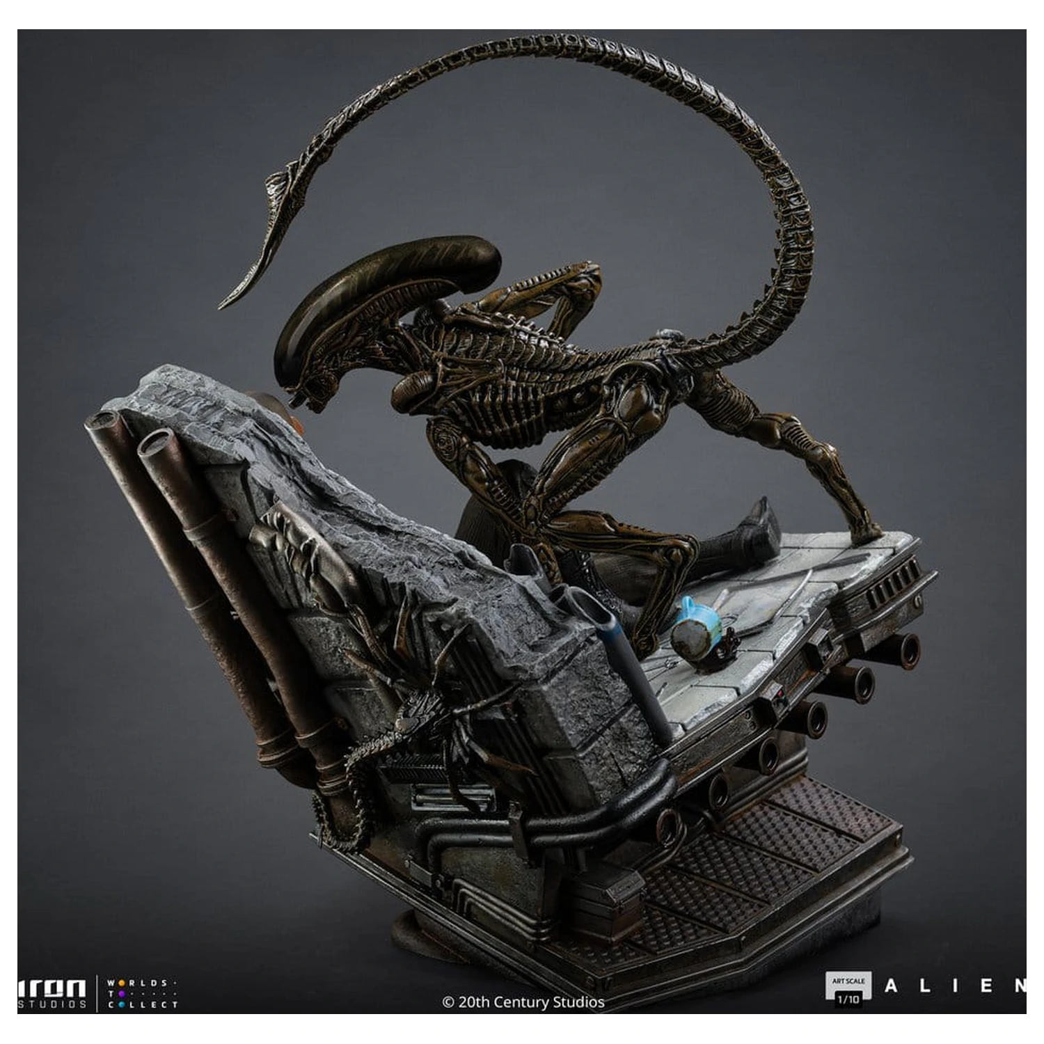 Alien 3 Art Scale Statue 1/10 Ellen Ripley and Dog Alien 23 cm product photo