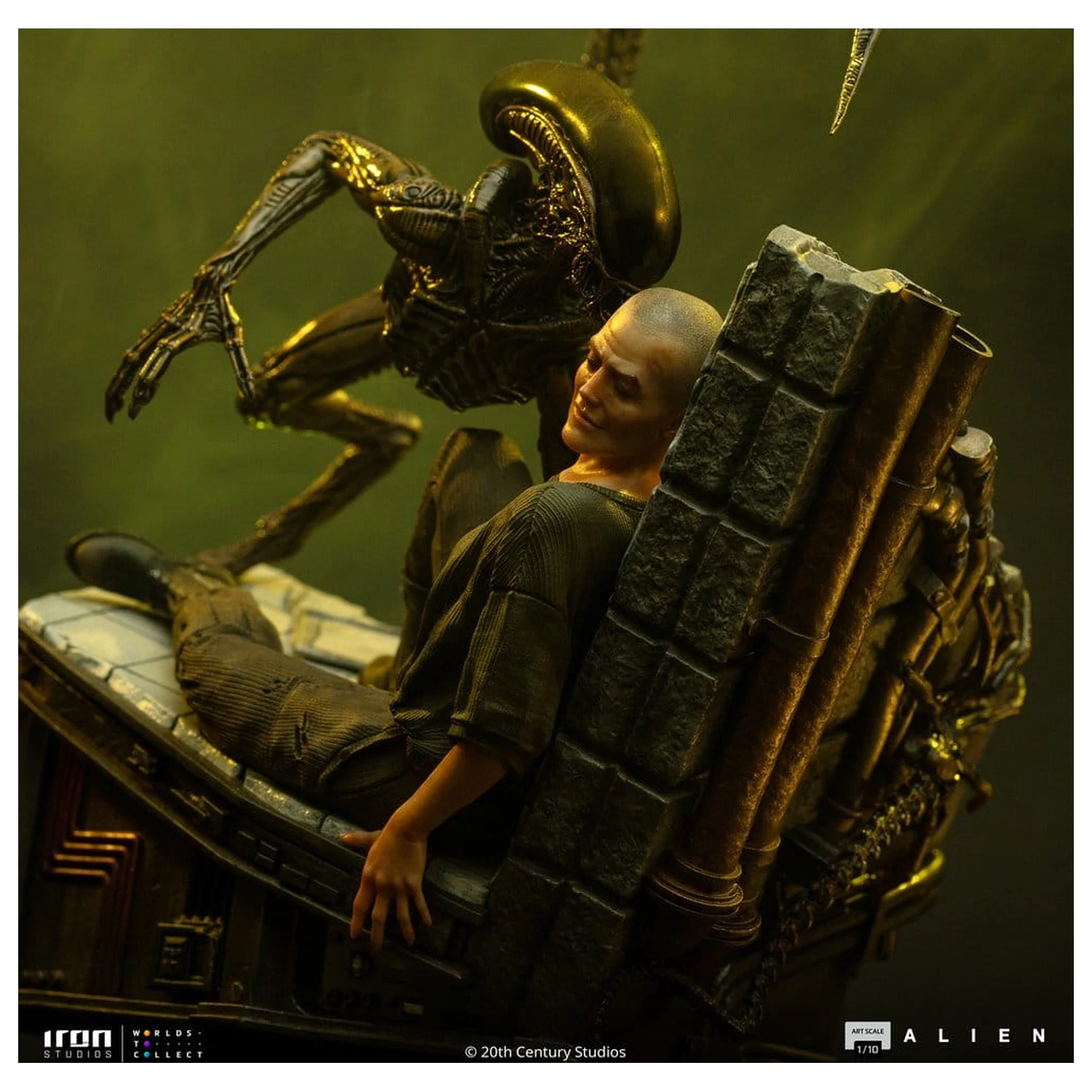 Alien 3 Art Scale Statue 1/10 Ellen Ripley and Dog Alien 23 cm product photo