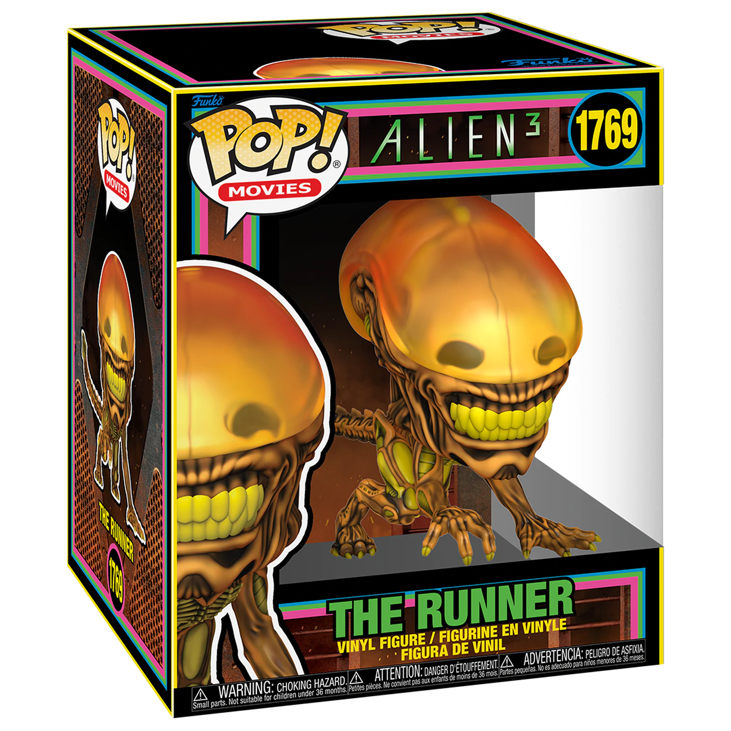 Alien 3 Super Sized Funko POP! Marvel Vinyl Figure The Runner (BLKLT) Exclusive Edition 15 cm product photo