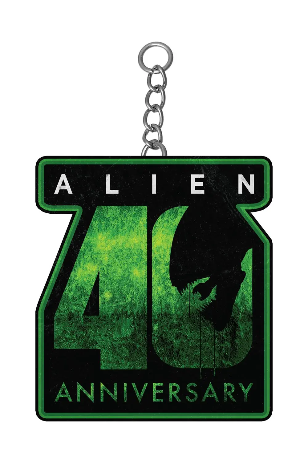 Alien 40th Anniversary Metal Keychain product photo