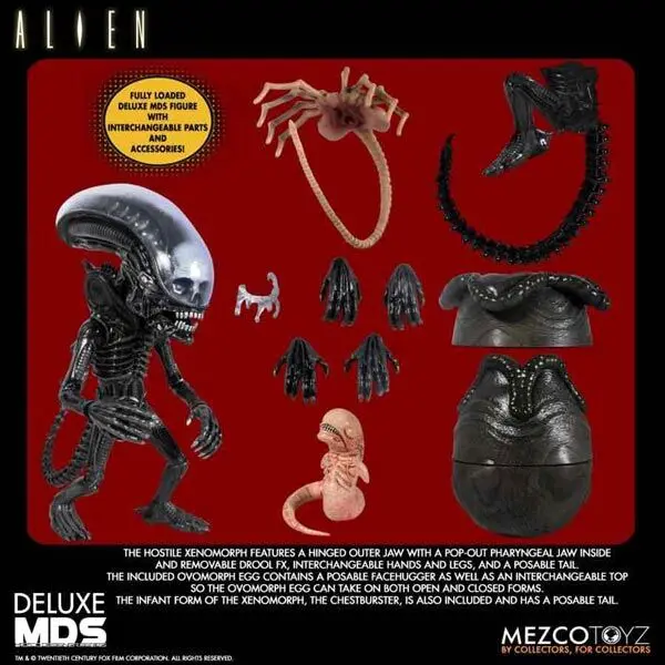 Alien MDS Deluxe Action Figure Xenomorph 18 cm product photo