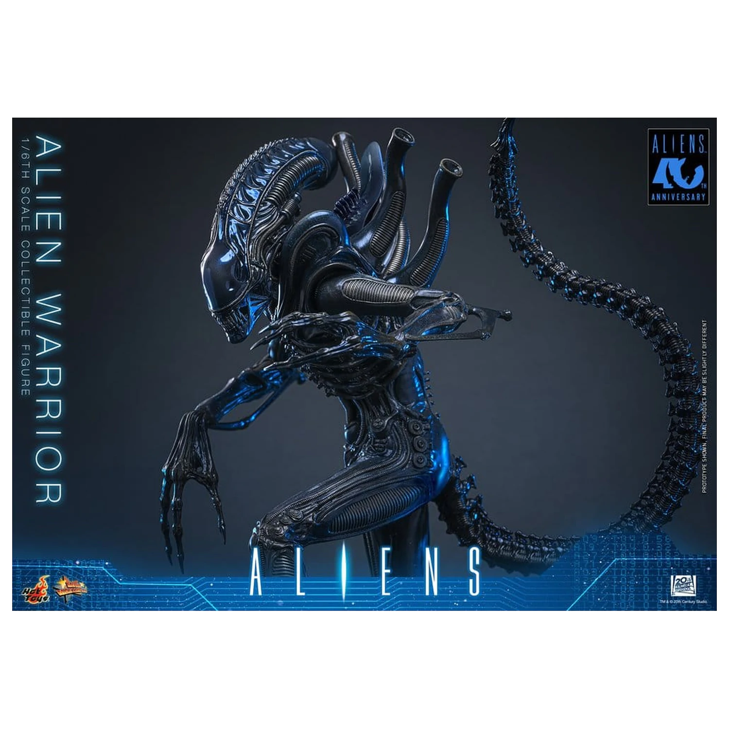 Alien Movie Masterpiece Action Figure 1/6 Alien Warrior 39 cm product photo