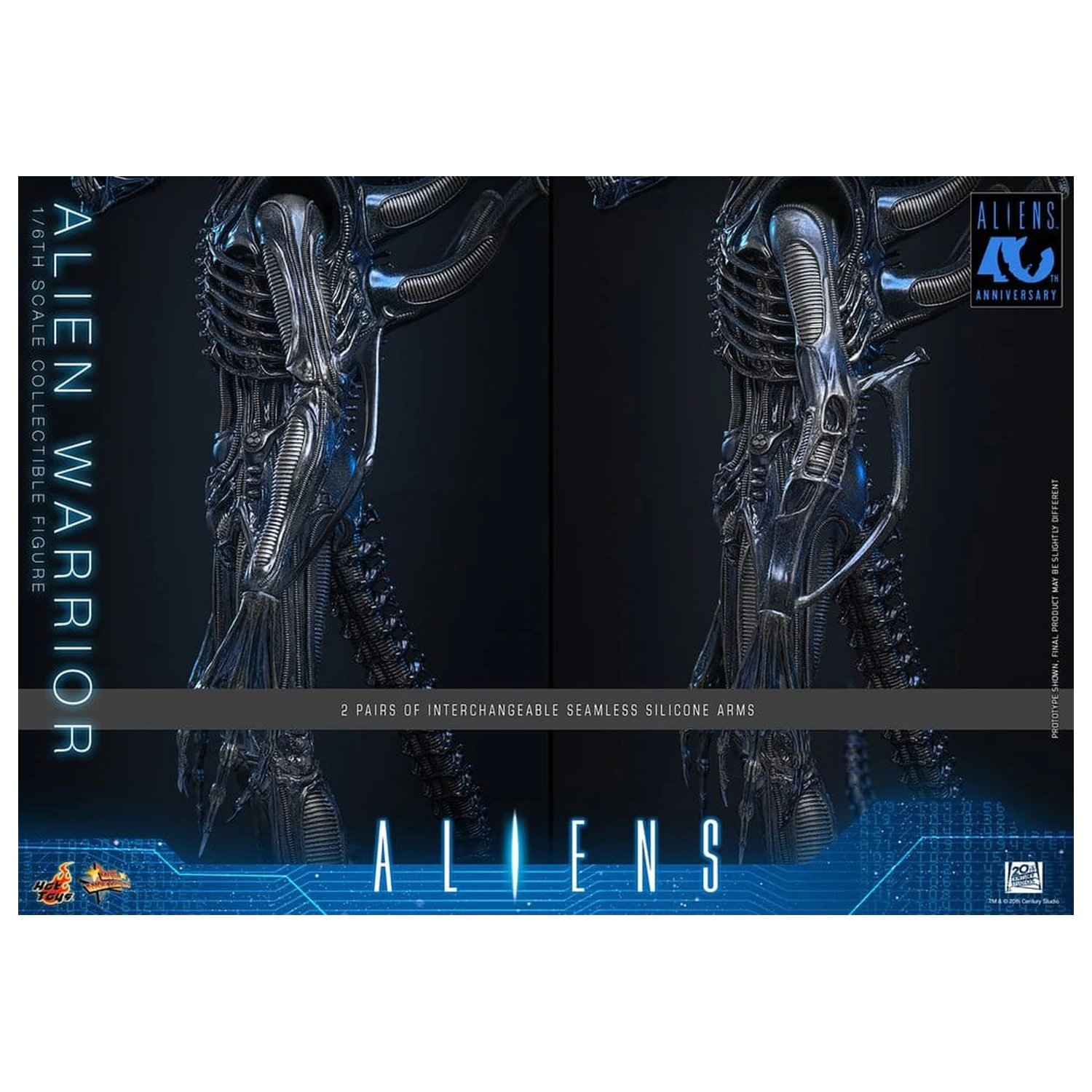 Alien Movie Masterpiece Action Figure 1/6 Alien Warrior 39 cm product photo