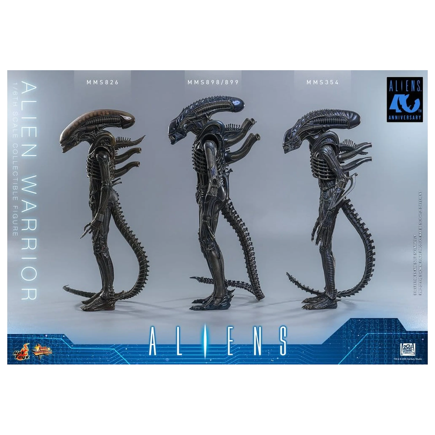 Alien Movie Masterpiece Action Figure 1/6 Alien Warrior 39 cm product photo
