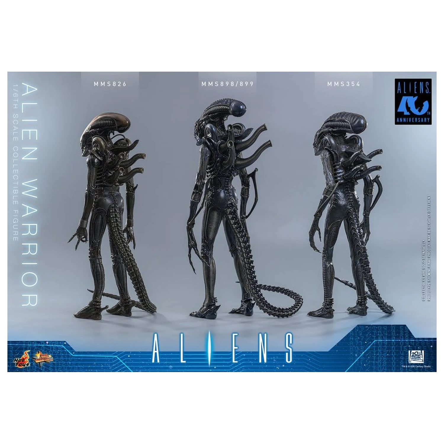 Alien Movie Masterpiece Action Figure 1/6 Alien Warrior 39 cm product photo