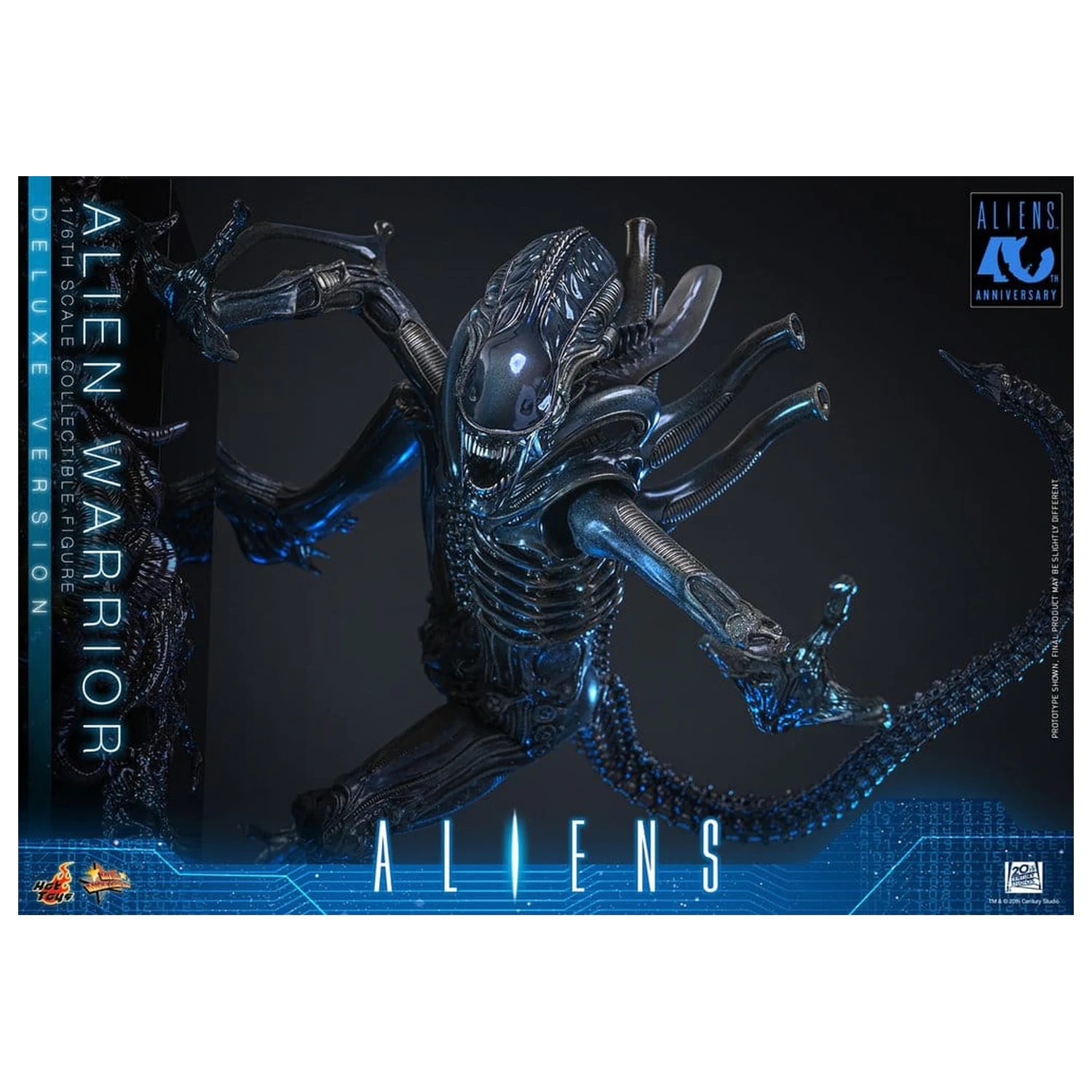 Alien Movie Masterpiece Action Figure 1/6 Alien Warrior (Deluxe Version) 39 cm product photo