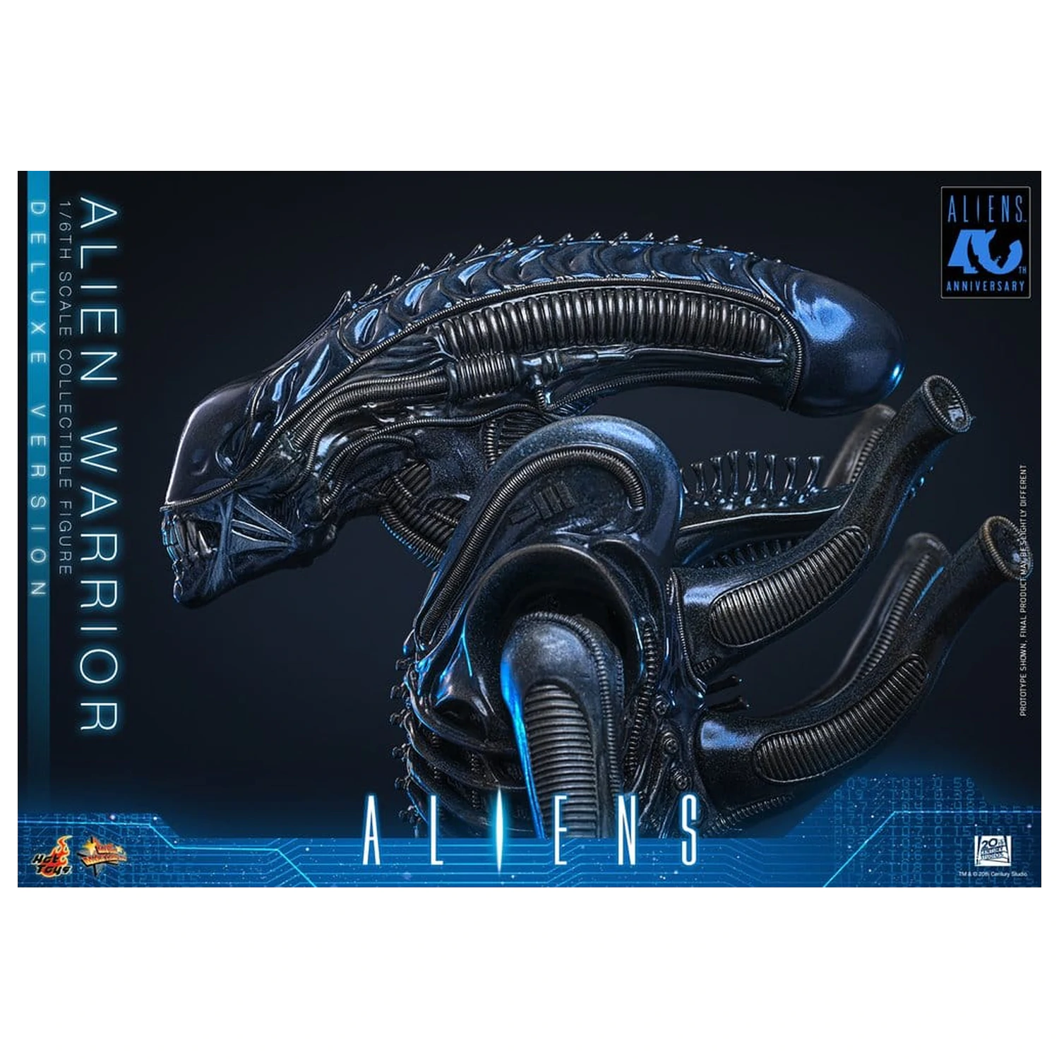 Alien Movie Masterpiece Action Figure 1/6 Alien Warrior (Deluxe Version) 39 cm product photo