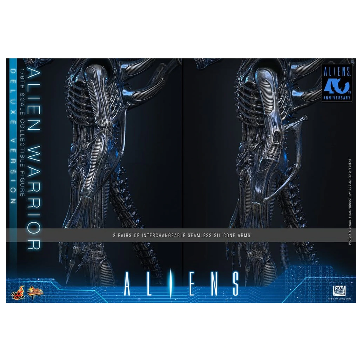 Alien Movie Masterpiece Action Figure 1/6 Alien Warrior (Deluxe Version) 39 cm product photo