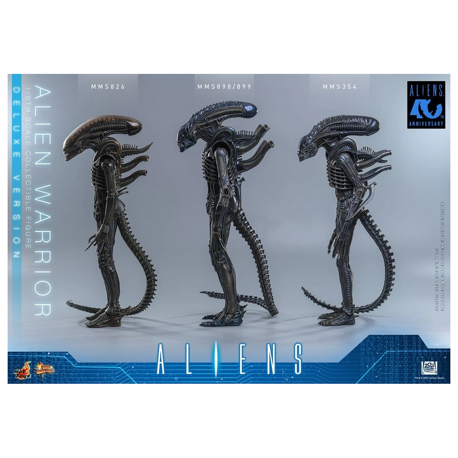 Alien Movie Masterpiece Action Figure 1/6 Alien Warrior (Deluxe Version) 39 cm product photo