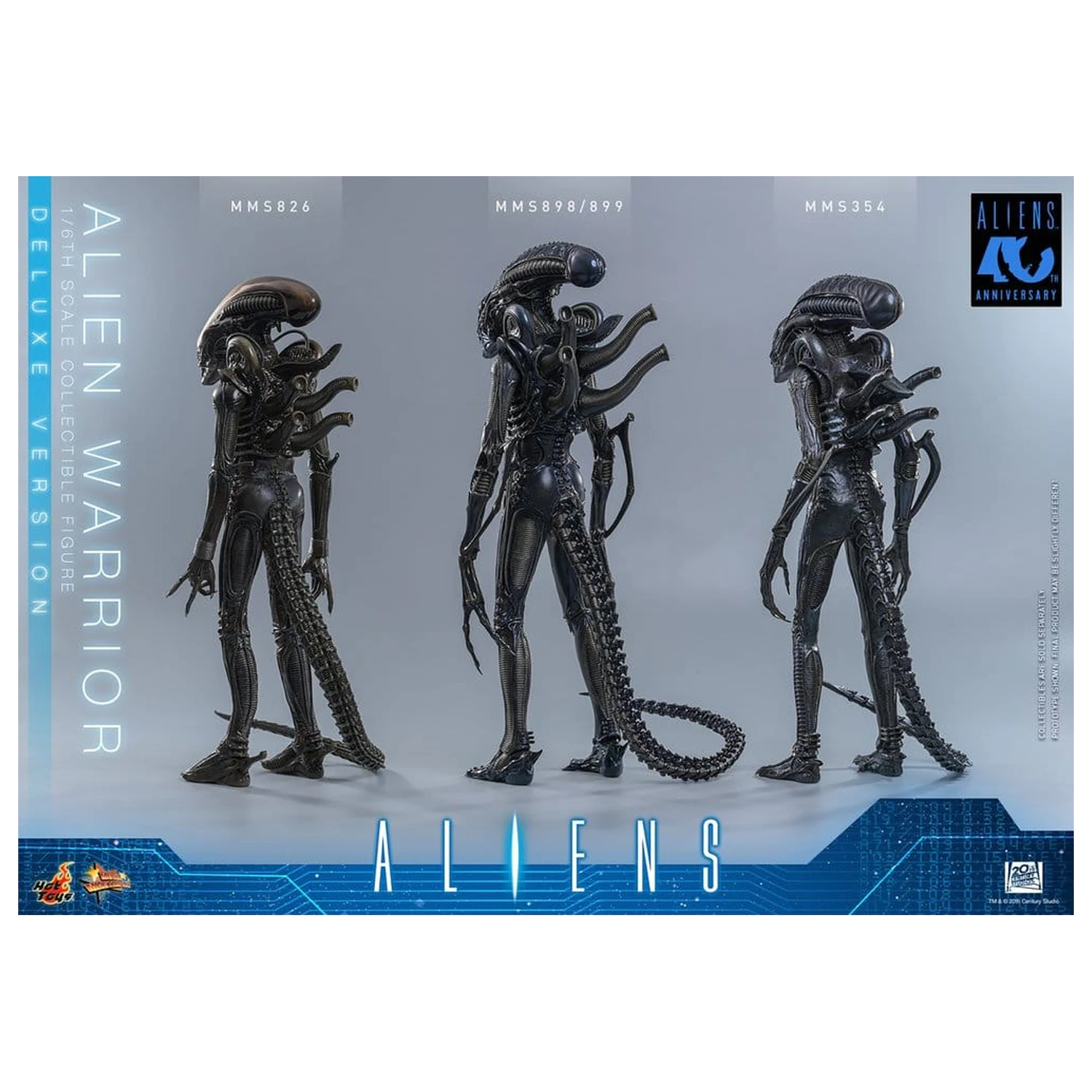 Alien Movie Masterpiece Action Figure 1/6 Alien Warrior (Deluxe Version) 39 cm product photo