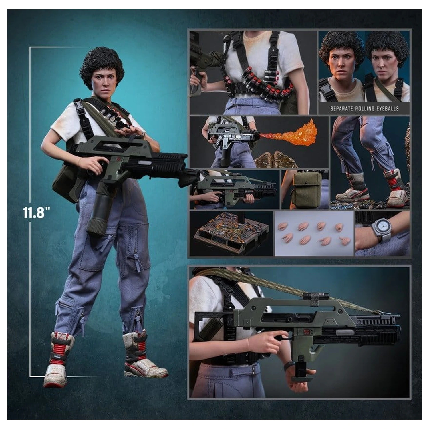 Alien Movie Masterpiece Action Figure 1/6 Ellen Ripley 30 cm product photo