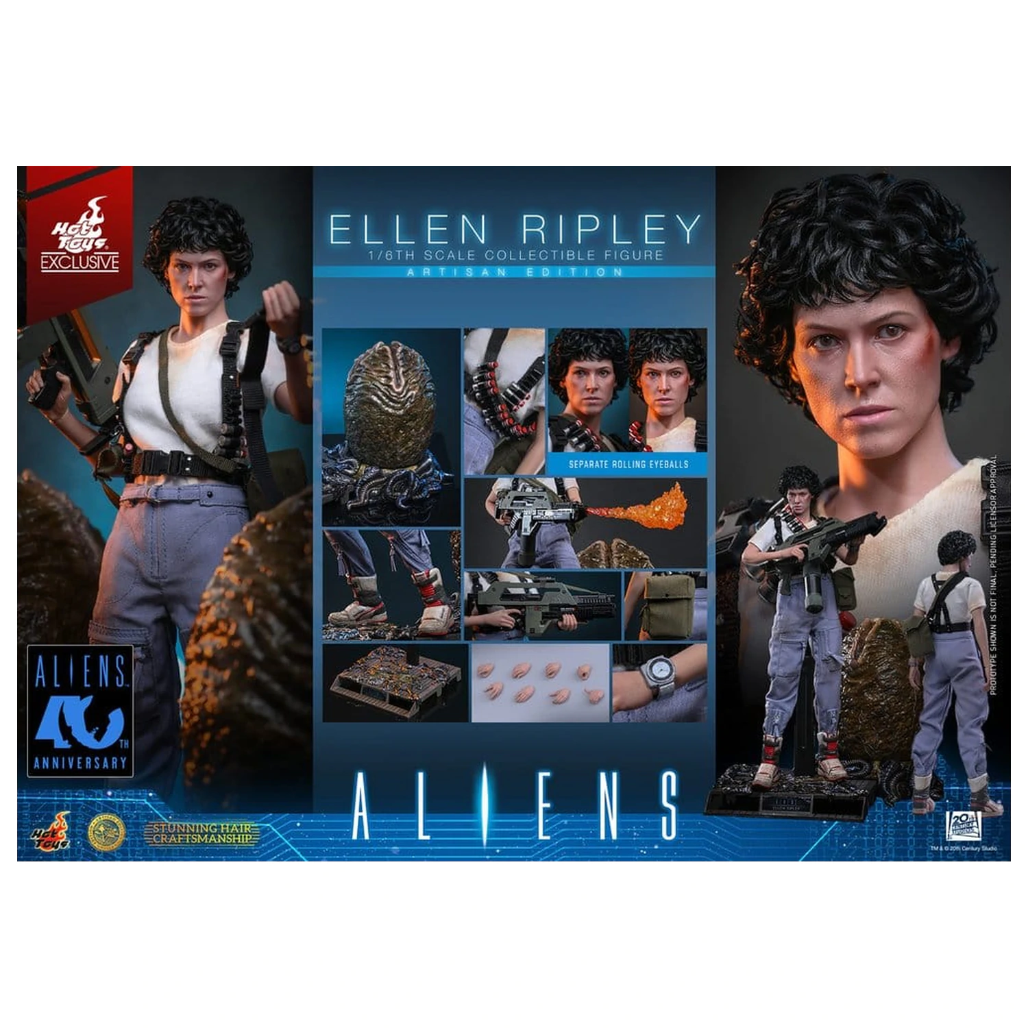 Alien Movie Masterpiece Action Figure 1/6 Ellen Ripley (Artisan Edition) 30 cm product photo