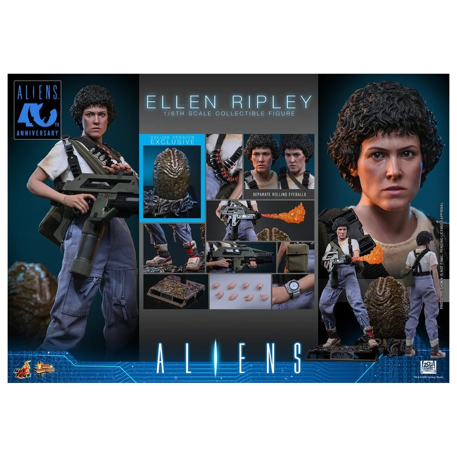 Alien Movie Masterpiece Action Figure 1/6 Ellen Ripley (Artisan Edition) 30 cm product photo