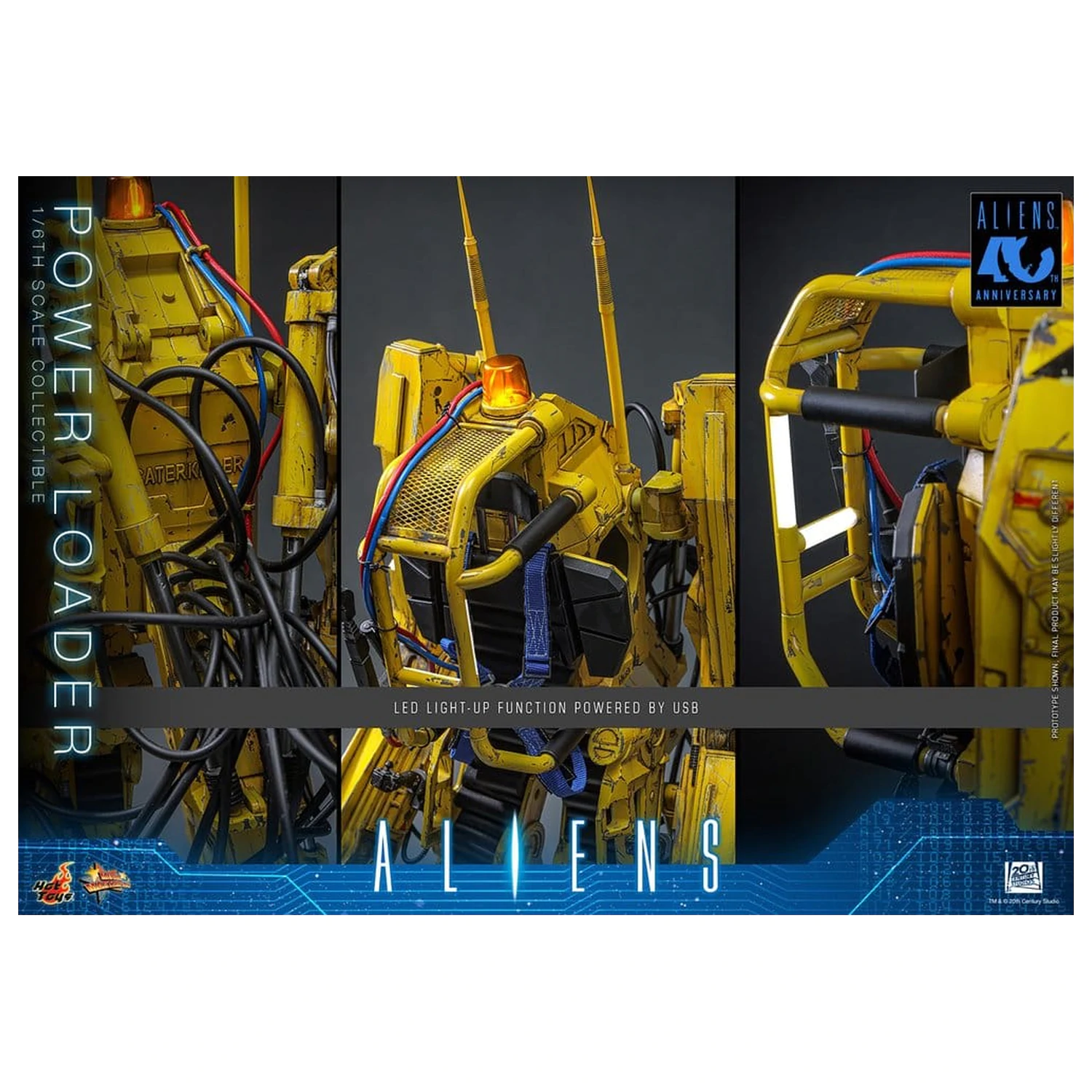 Alien Movie Masterpiece Action Figure 1/6 Power Loader 52 cm product photo