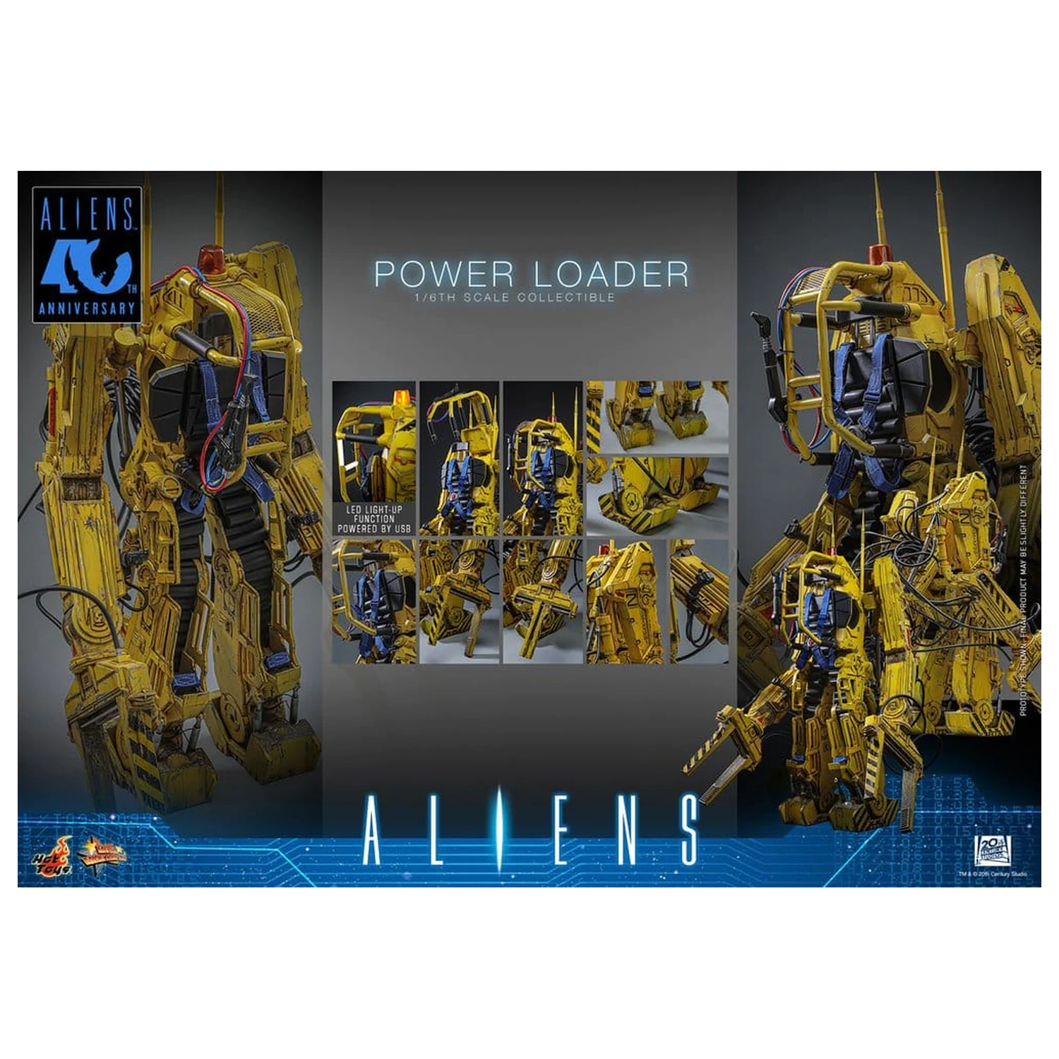 Alien Movie Masterpiece Action Figure 1/6 Power Loader 52 cm product photo
