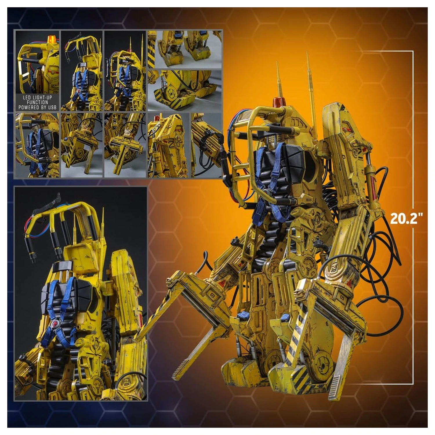Alien Movie Masterpiece Action Figure 1/6 Power Loader 52 cm product photo