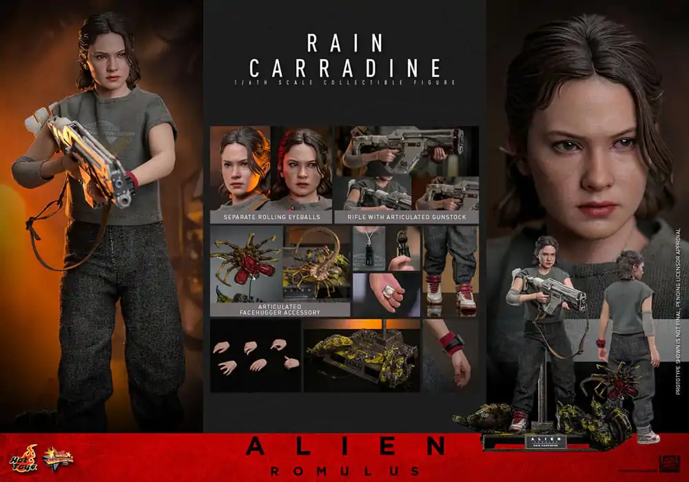 Alien: Romulus Movie Masterpiece Action Figure 1/6 Rain Carradine 26 cm product photo