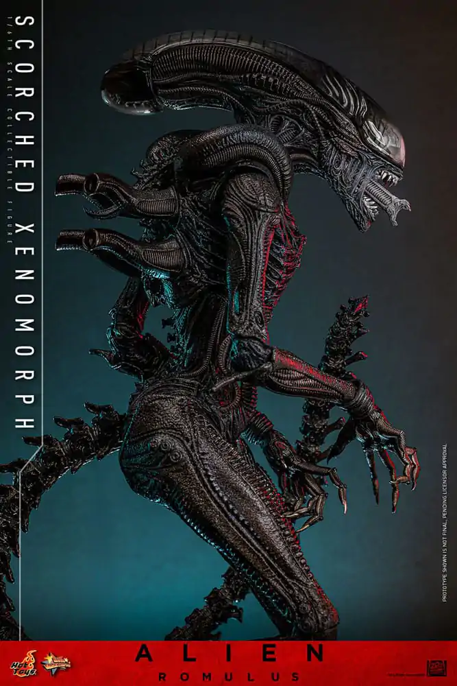 Alien: Romulus Movie Masterpiece Action Figure 1/6 Scorched Xenomorph 44 cm termékfotó