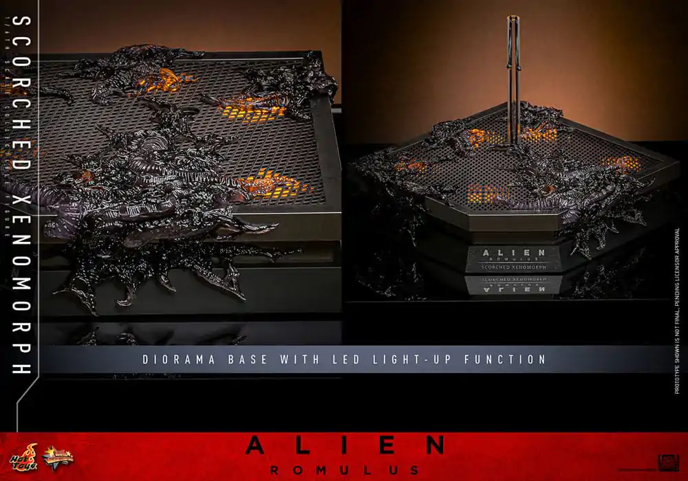 Alien: Romulus Movie Masterpiece Action Figure 1/6 Scorched Xenomorph 44 cm termékfotó