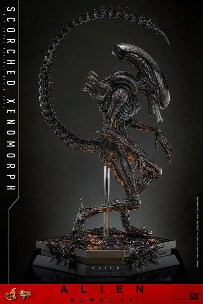 Alien: Romulus Movie Masterpiece Action Figure 1/6 Scorched Xenomorph 44 cm termékfotó