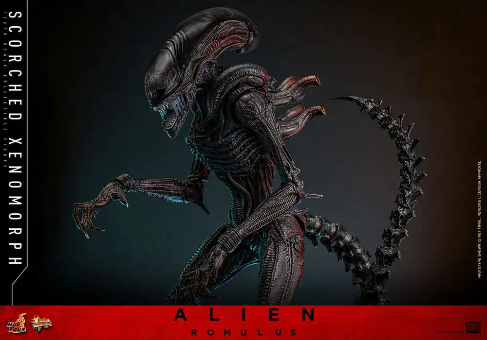 Alien: Romulus Movie Masterpiece Action Figure 1/6 Scorched Xenomorph 44 cm termékfotó