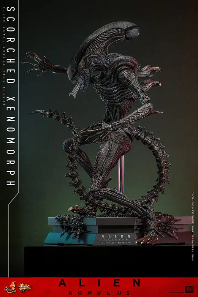 Alien: Romulus Movie Masterpiece Action Figure 1/6 Scorched Xenomorph 44 cm termékfotó