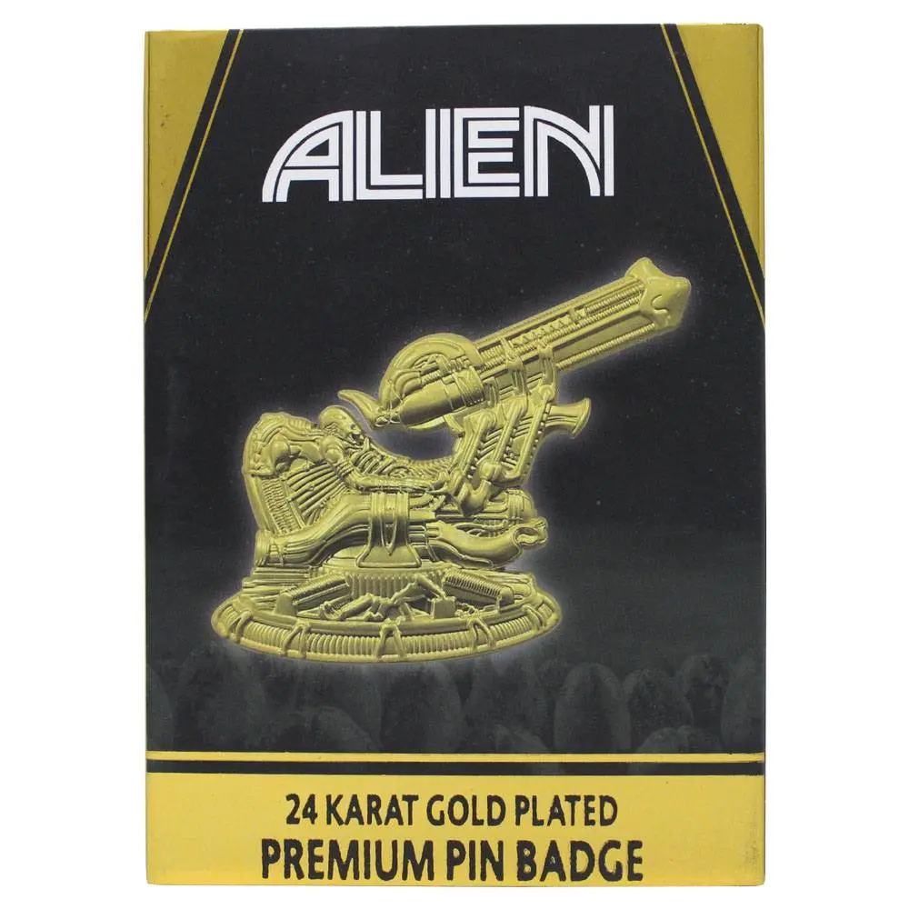 Alien XL Premium Pin Badge (gold plated) product photo