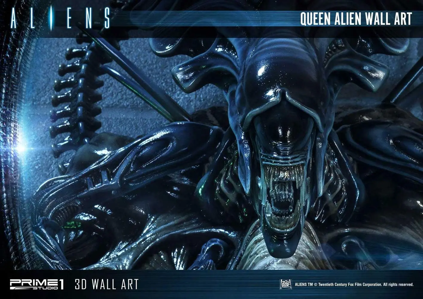 Aliens 3D Wall Art Queen Alien 33 x 57 cm product photo