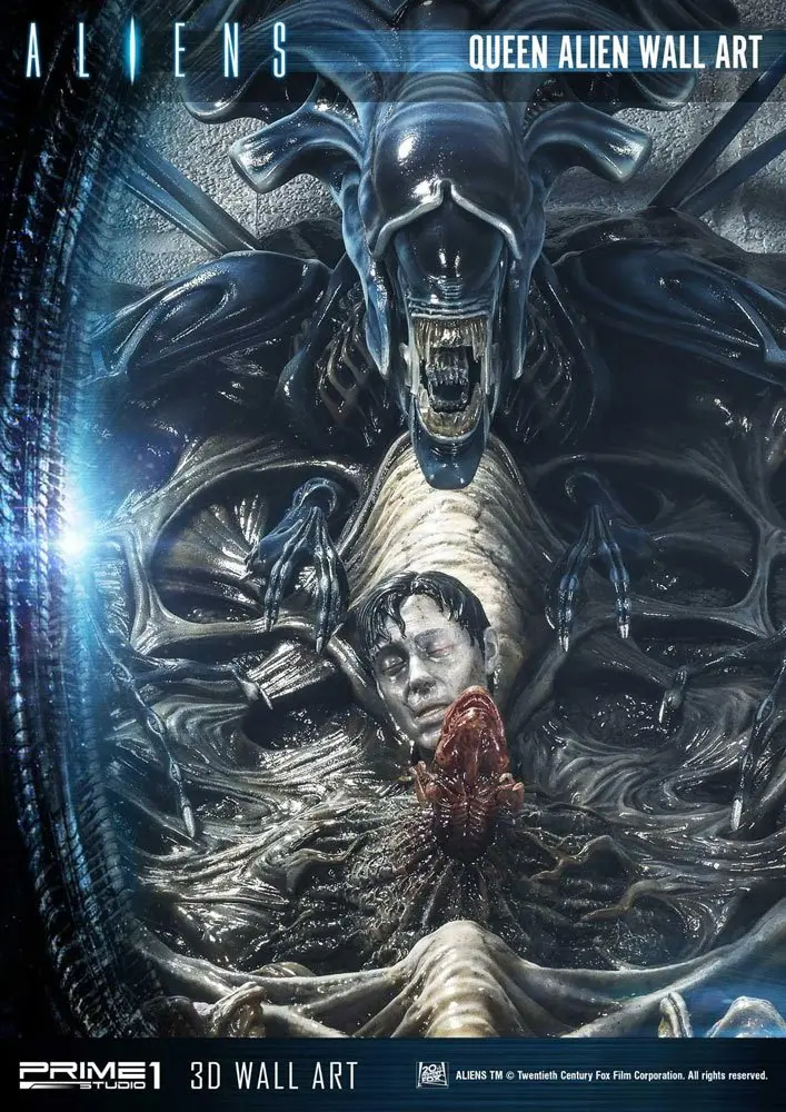 Aliens 3D Wall Art Queen Alien 33 x 57 cm product photo