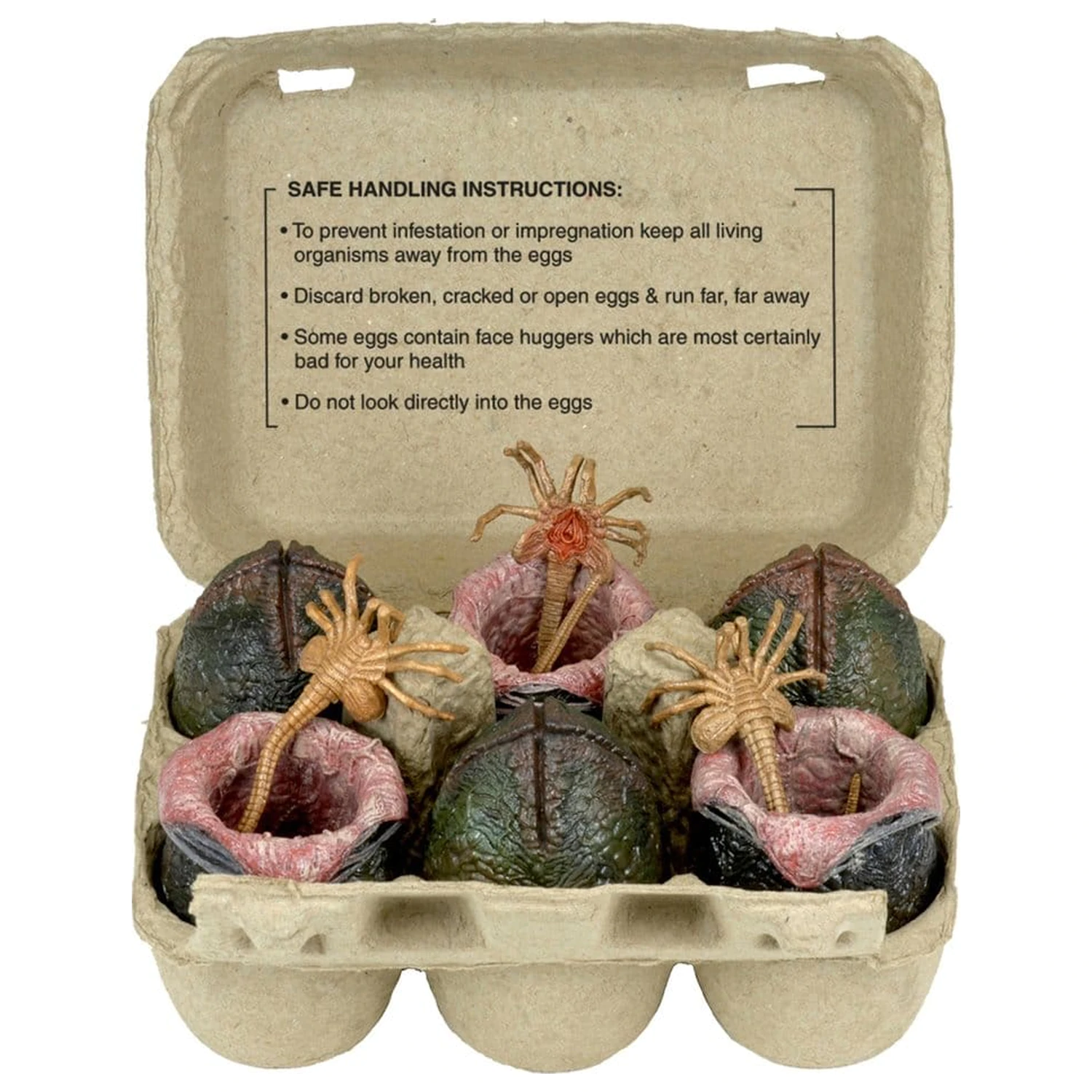 Aliens 6-Pack Accessory Pack Carton of Alien Eggs (40th Anniversary) product photo