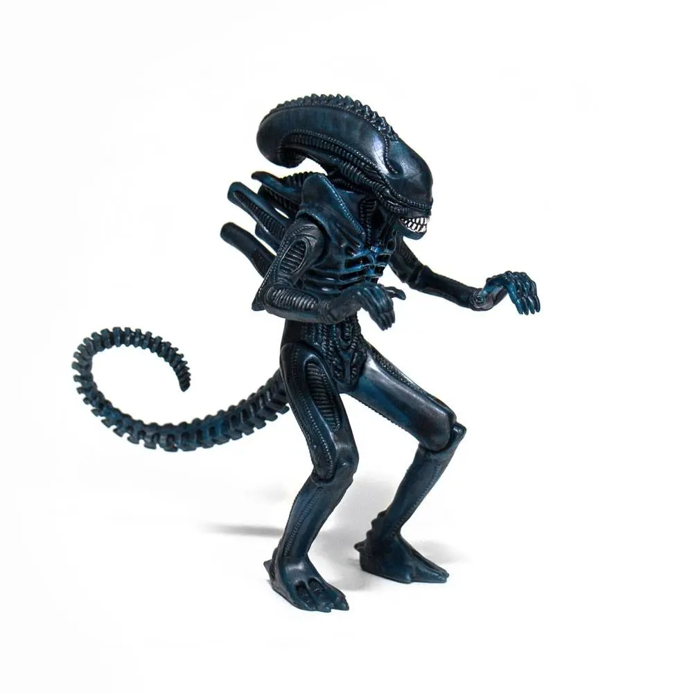 Aliens ReAction Action Figure Wave 1 Alien Warrior Nightfall Blue 10 cm product photo