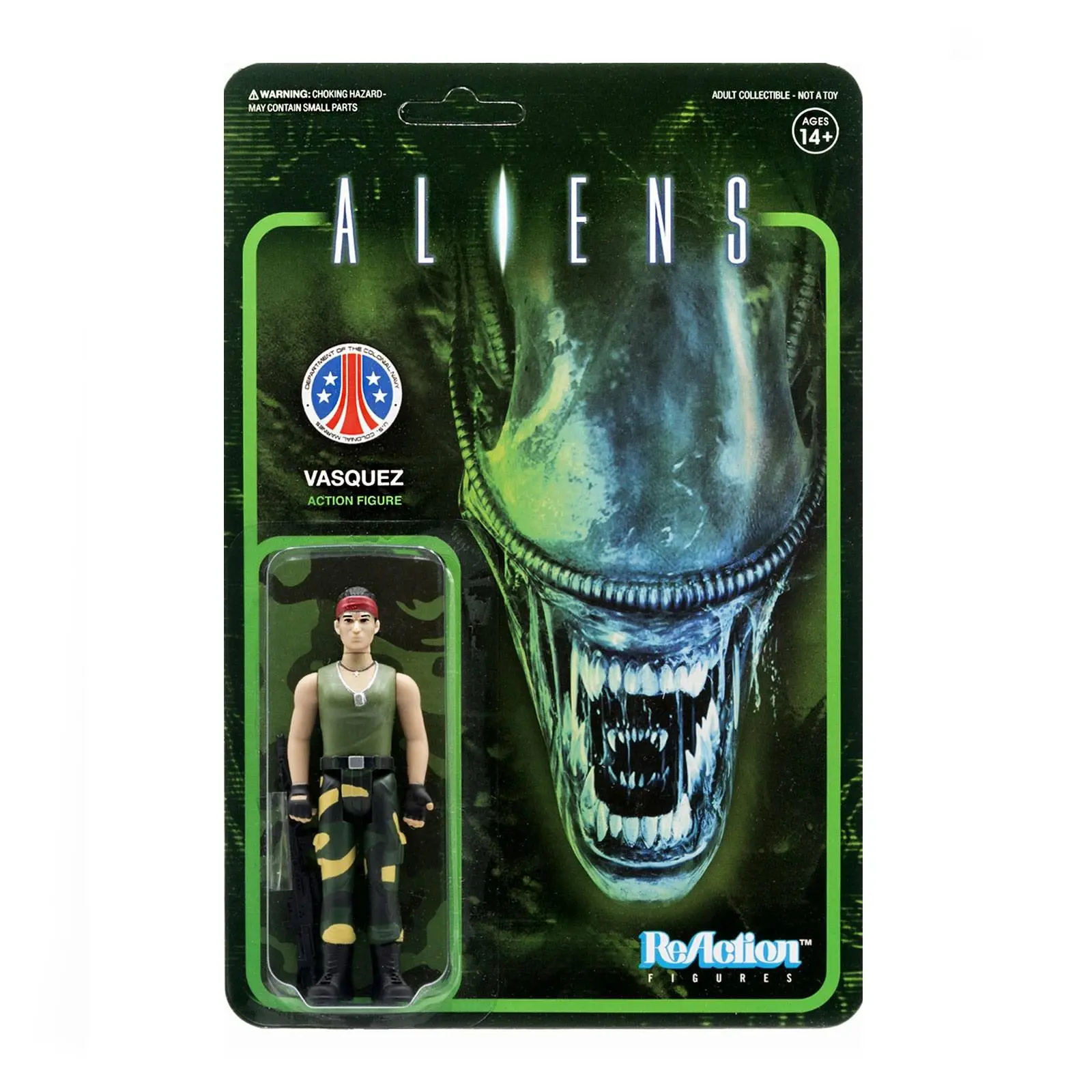 Aliens ReAction Action Figure Wave 1 Vasquez 10 cm product photo
