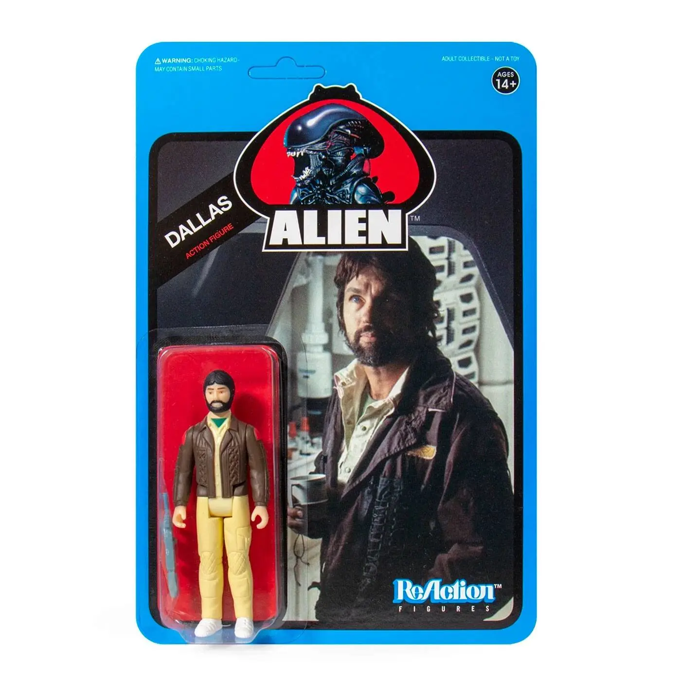 Aliens ReAction Action Figure Wave 3 Dallas (Blue Card) 10 cm product photo