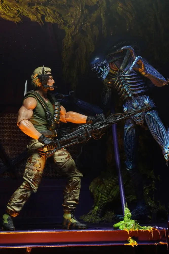 Aliens Action Figure Space Marine Drake (Kenner Tribute) 18 cm product photo