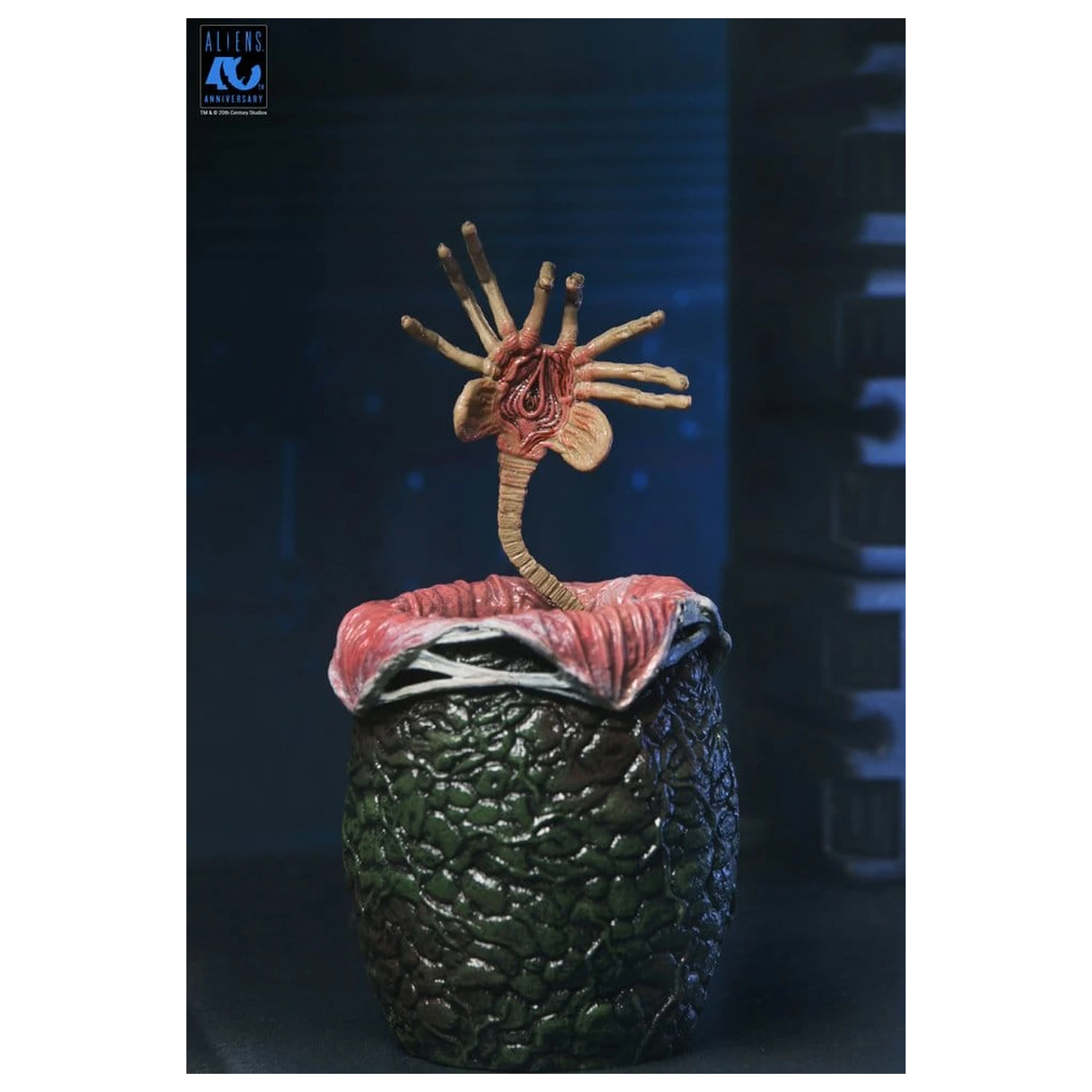 Aliens Ultimate Action Figure Warrior (1986) Xenomorph Black (40th Anniversary) 23 cm product photo
