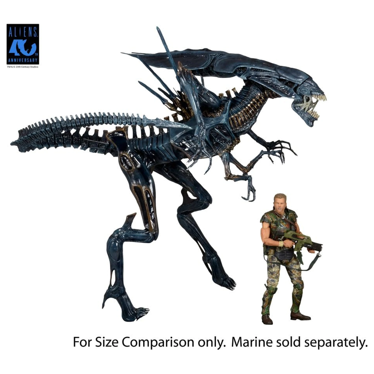 Aliens Ultra Deluxe Action Figure Alien Queen (40th Anniversary) 38 cm product photo